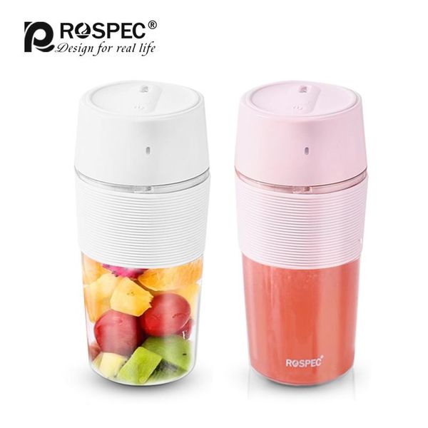 

rospec wireless electric blender portable 7.4v usb rechargeable juice cup fruit mixer cup smoothie maker bpa food p wmtakt