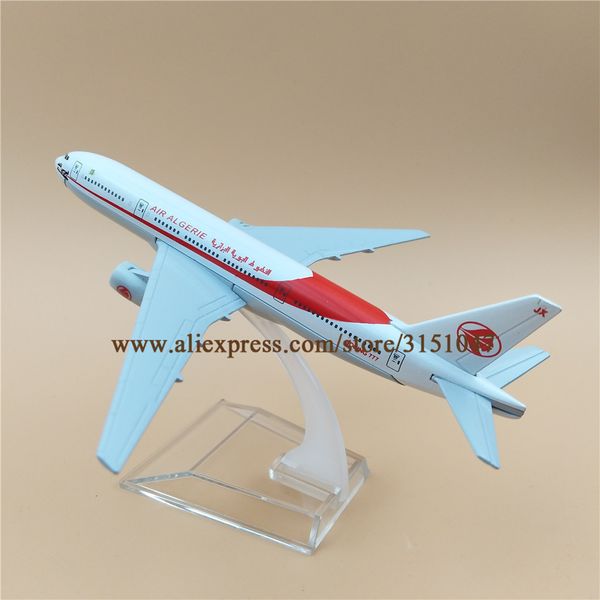 

airplane air algerie airlines boeing 777 b777 airways alloy metal model plane diecast aircraft 16cm gift