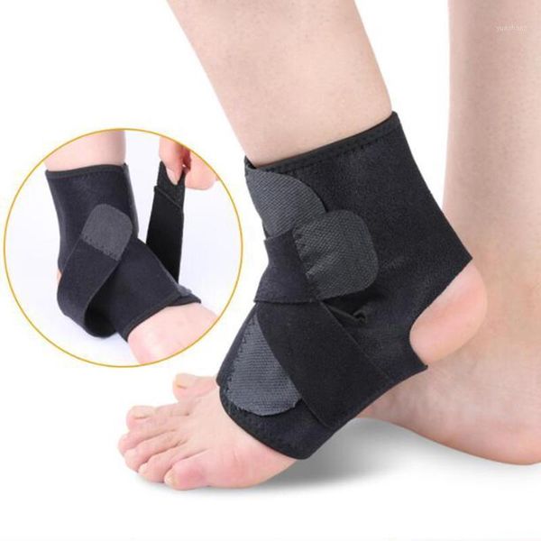 

ankle support safety sportswear strap brace adjustable pain sprain wrap1, Blue;black