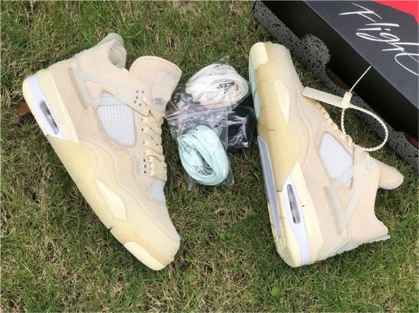 

2020 authentic off authentic 4 sp wmns basketball shoes muslin white black zapatos sail bred cv9388 -100 outdoor sports sneakers 40 -47