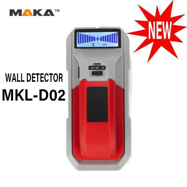 MKL-D02 Wanddetektor mit Hintergrundbeleuchtung, präzise Positionierung, empfindliche Erkennung, multifunktionaler Wandscanner, Draht- und Metallfinder