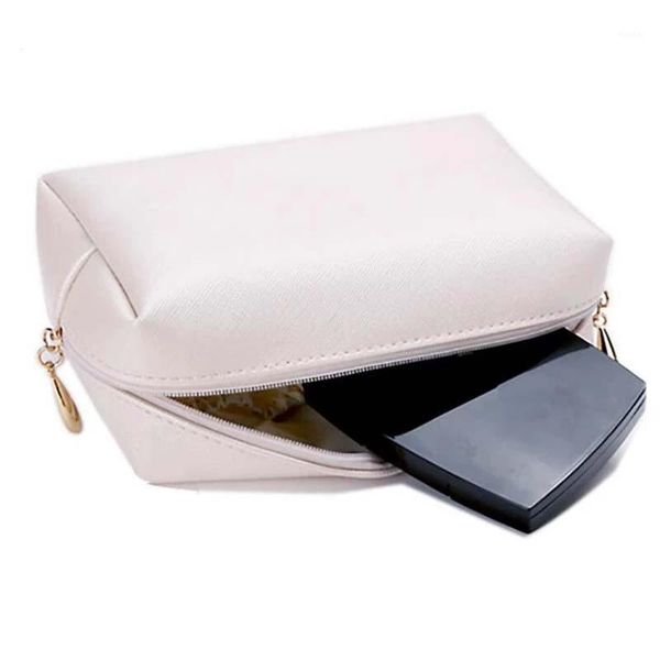 

cosmetic bags & cases 1 pc solid makeup bag travel women toiletry maleta de maquiagem neceser kosmetyczka drop1