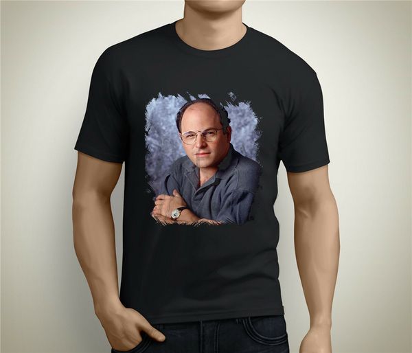 

new george costanza seinfeld short sleeve men's black t-shirt size s to 3xl personality custom tee shirt sport hooded sweatshirt hoodie