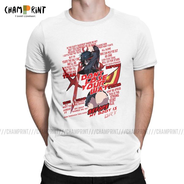 

before my body is dry kill la kill anime matoi ryuuko vintage tees crewneck birthday present sport hooded sweatshirt hoodie men t shirt