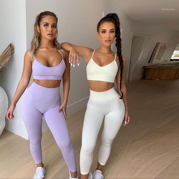 

reflective letter print cotton 2 piece set women biker shorts leggings v-neck crop sleeveless casual outfits summer fashion1, White