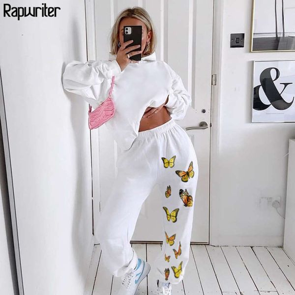 

selling butterfly printed casual sports pants, Black;gray