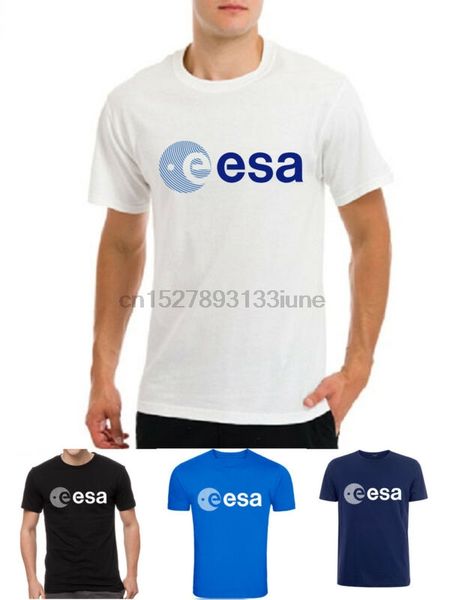 

esa europe european space agency symbol space nerd geek mens white t-shirt sport hooded sweatshirt hoodie