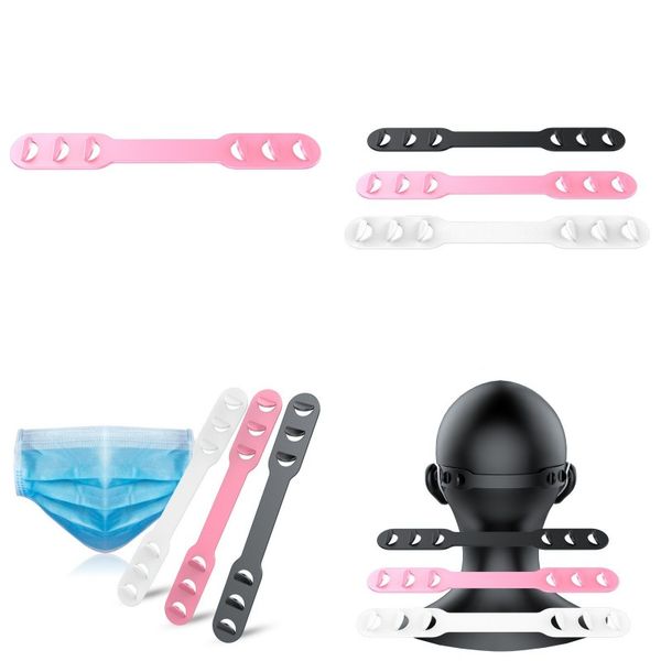 

face mask ear grips silicone adjustable 3 colors mouth masks extension hook practical respirator hanging buckle in stock 1 5wb e19