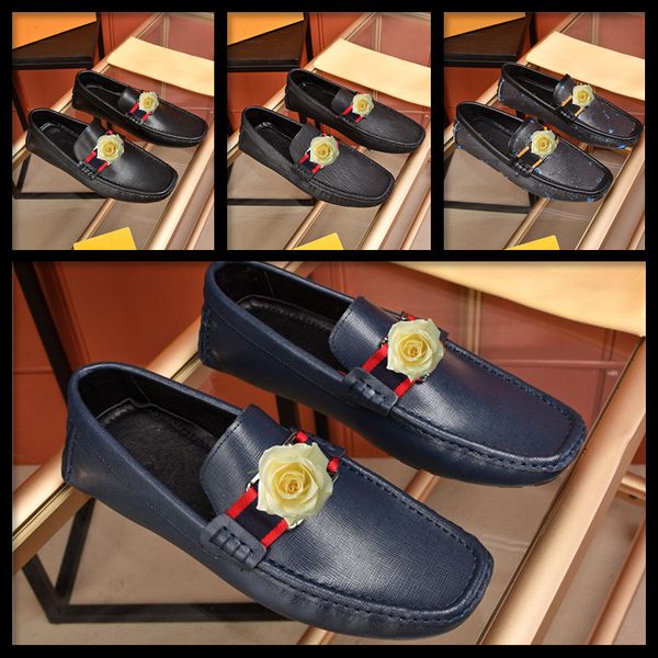 

zapatos hombre2020 men casual shoes soft genuine leather loafers fashion brand men flats comfy casual shoes fashion men sneakers, Black