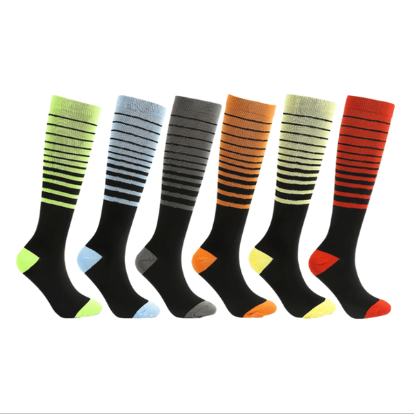 

cycling outdoor sports compression socks men and women multi-color running stretch calf protection compression stockings wholesa