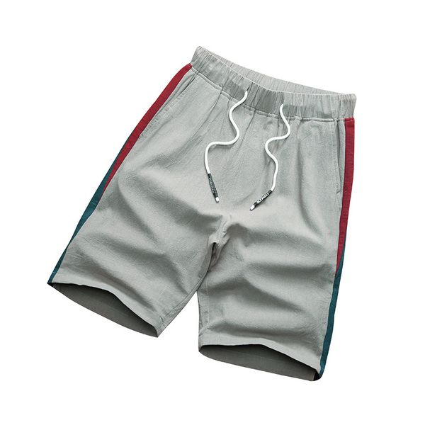 

2021 quality cotton from men summer slim fit fashion a short pants warm selling side list new k44 5wc9, White;black