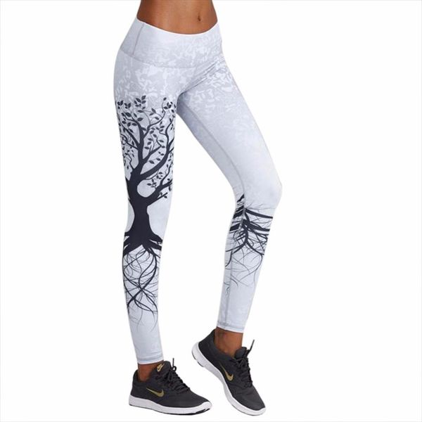 

full printing pants women clothing ladies fitness legging stretchy trousers skinny leggings drop shipping good quality, Black