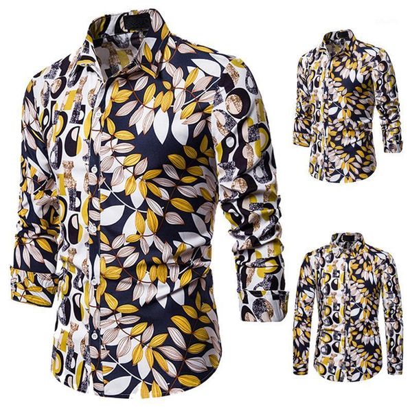 

design of fashion flower patterns with men's shirts matched left and right1, White;black