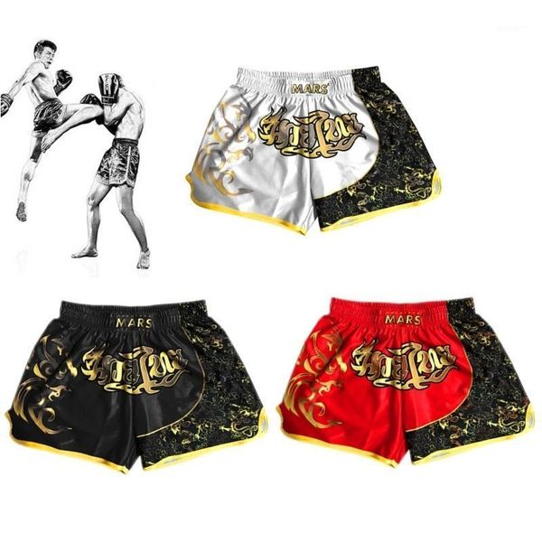

men's shorts zogaa men's sports fashion thailand style mixed martial arts male boxing fighting competition1, White;black