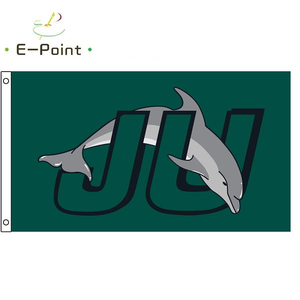 NCAA Jacksonville University bringt Flagge auf den Markt, 3 x 5 Fuß (90 cm x 150 cm), Polyester-Flagge, Banner-Dekoration, fliegende Hausgarten-Flagge, festliche Geschenke