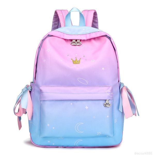 

yk-leik colorful women backpacks large capacity school bag for teen girls travel music backpack orthopedic schoolbag mochila