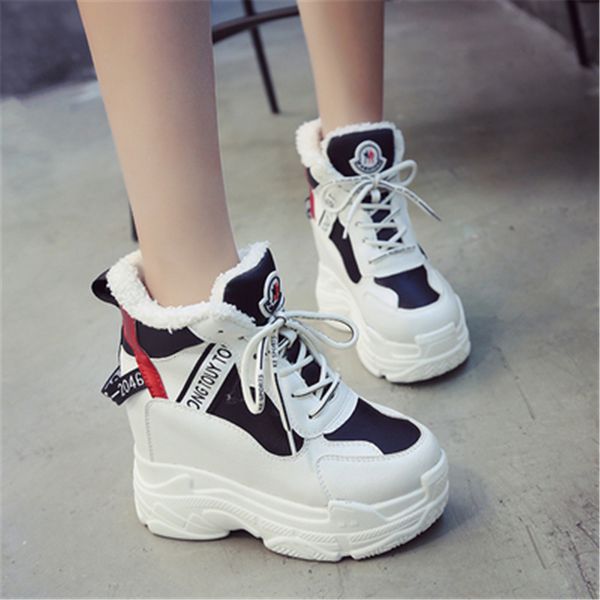 

new 2021 winter in vulcan women's shoes breathable fashion walk trainers for women cdty, Black