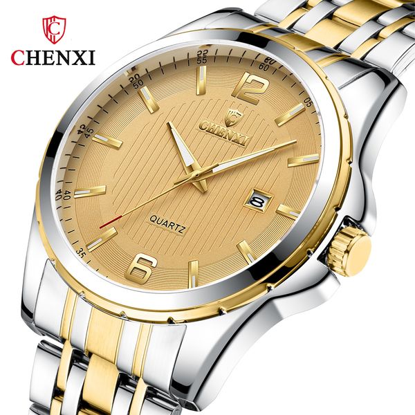 

chenxi business of guangdong origin 8207 new steel belt men's watch