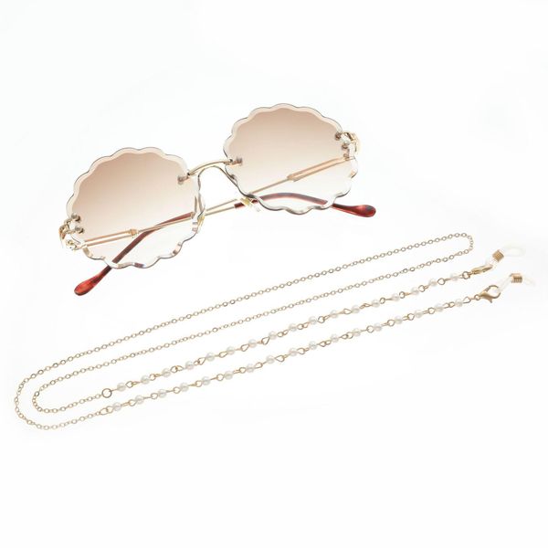 

2020 chic fashion reading glasses chain for women luxury sunglasses cords casual pearl beaded eyeglass chain for glasses women h bbyauz