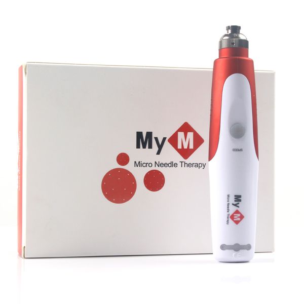 N2-C DR Pen Wired Electric Derma Pen Bayonet MicroNeedling Pen с 2 шт. Иглы для картриджа Уход за кожей