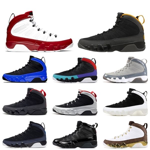 

2020 selling jumpman 9 gym red 9 9s university gold mens trainers basketball shoes retro iridescent racer blue sneakers trainers