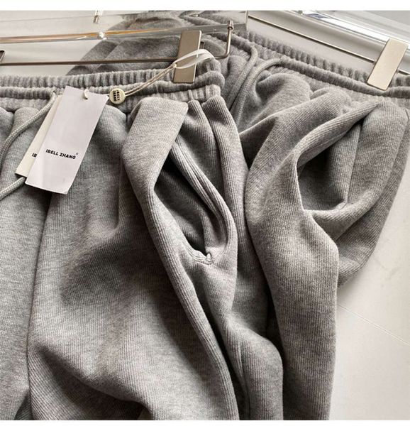 

women's new casual sports autumn 2020 loose legged fashion ins high street pants women, Black;gray