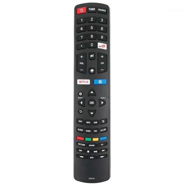 

new remote control rc311s replace for tcl smart led lcd tv 06-531w52-ty01x1