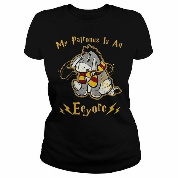 

my patronus is an eeyore ladies' us 's clothing trend 2020 breathable hoodie designers t shirts sweatshirt