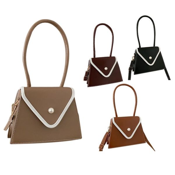 

chain women's shoulder bag fashion new pu leather retro luxury portable messenger bag mini square