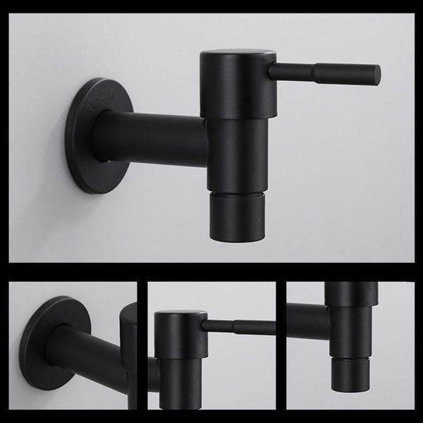 

bathroom sink faucets stainless steel faucet wall mounted washing machine tap bath toilet mop pool