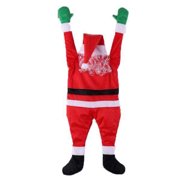 

climbing santa 35 inch claus outdoor hanging gutter christmas decoration