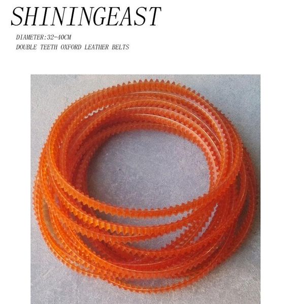

10pcs / серия 32-40cm двойные зубы кожаные ремни оксфорд небольшой moter электрический ремень для бытовых швейных машин аксессуары 1495, Black