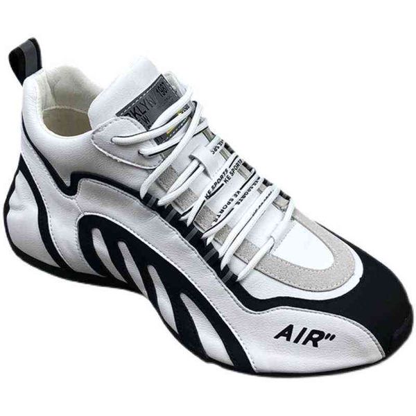 

2021 spring tiktok shoes, the red bottom of shoes same old men., Black