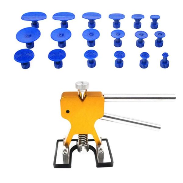 

hand tool sets removal tools body paintless lifter puller car dent repair tool cars kit with 18 tabs