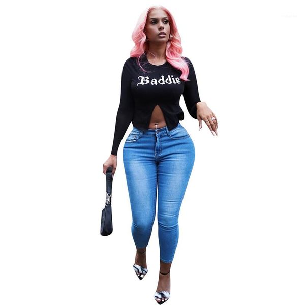 

color long sleeve tshirts womens designers clothes new arrival women tshirts designers letter pattern hollow out tshirts casual natural, White