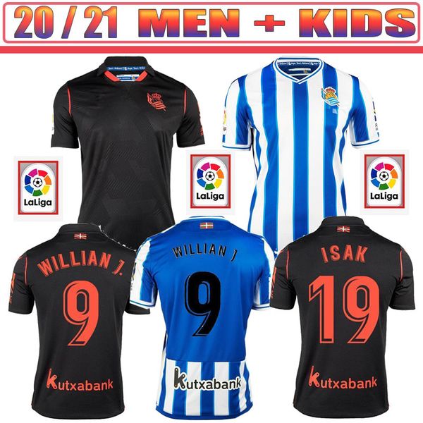 

20 21 real sociedad soccer jerseys royal society prieto granero girretxe carlos football 2020 2021 shirts uniform, Black;yellow