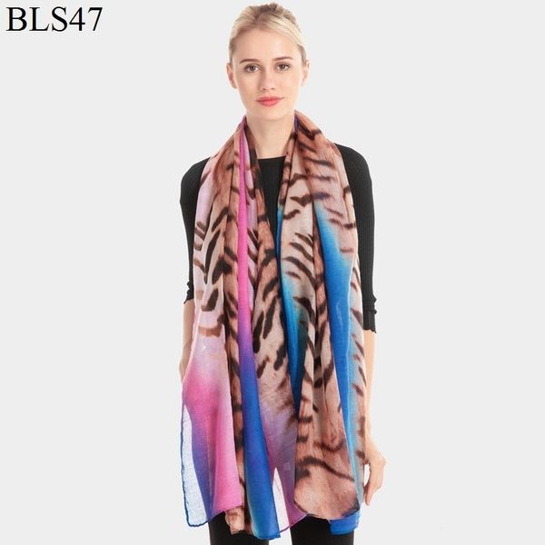 

new autumn winter cotton linen scarf for women with tiger print shawl ladies wrap bandanas warm scarves/scarf 6 colors t200429, Blue;gray