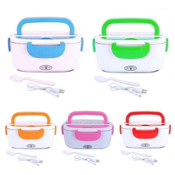 

12/110/220v portable electric heated lunch box bento boxes car rice container warmer car home rice box cooker dinne1