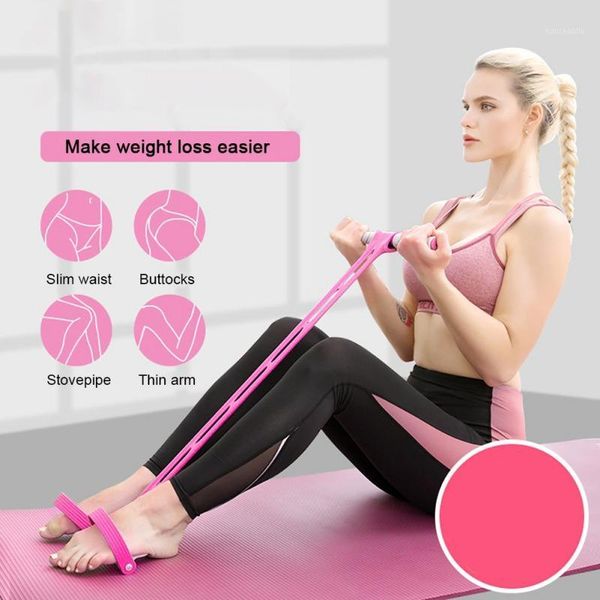 

training equipment indoor pedal resistance band elastic pull rope for home gym yoga workout multifunction fitness sit-up exercise equipment1