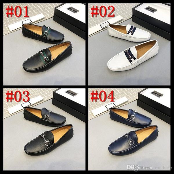 

l1 slip-on flats men loafers shoes leather mocasines hombre moccasins lofer shoes luxury man casual mens shoe loafer mens driving shoes 22, Black