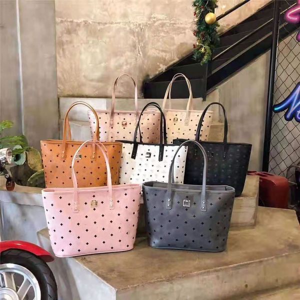 

designer design classic shopping bag, pair of flower mother and son bag shopping bag, small bag used alone
