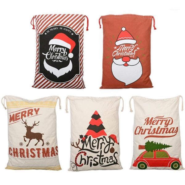 

2018 new christmas bags christmas gift solid cotton candy bags home decoration application for home bars shopping mall1