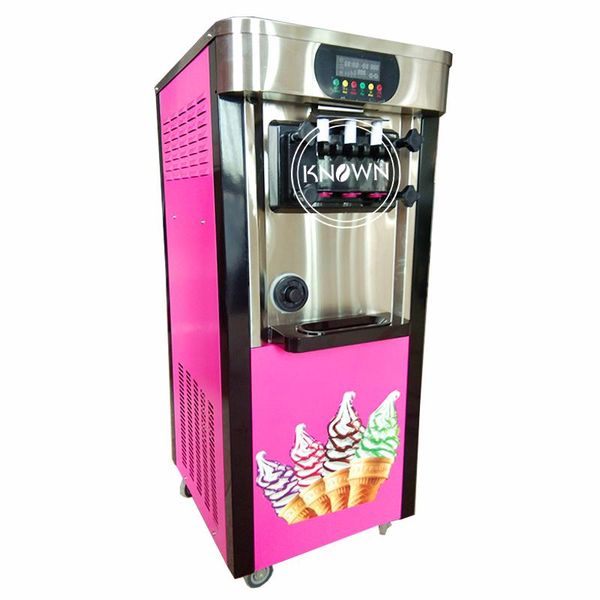 

ice cream making machine commercial 20l/h vertical soft sweet cone