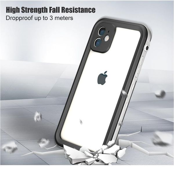

shelbox ip68 waterproof phone case for iphone 11 pro max swimming underwater sport cover case for iphone 11 pro shockpr jllczq