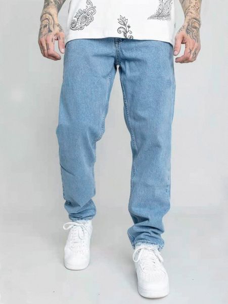 

men light wash slant pocket jeans 52mw#, Blue