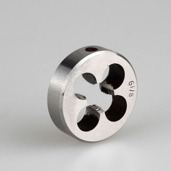 

pipe thread round dies bsp 1/8 ,1/4 ,3/8 hss round die g 1/2 3/4 1