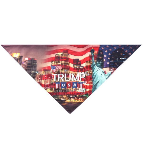 

байден 2020 собака бандана двухслойный bib шарф для pet cat щенка щенок кошка маленький средний большой стрижка собак продукты wmtcup otswee, Black