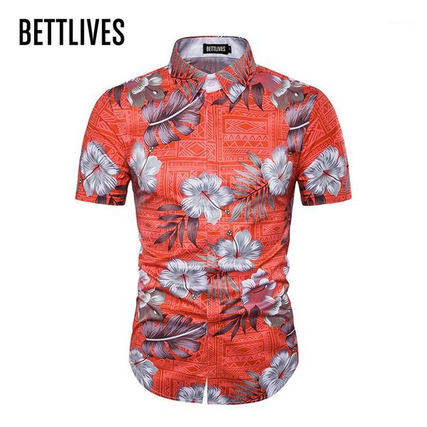 

men 3d red floral shirt men 3d palm tree beach shirt 2017 casual short sleeve hawaiian b40211, White;black