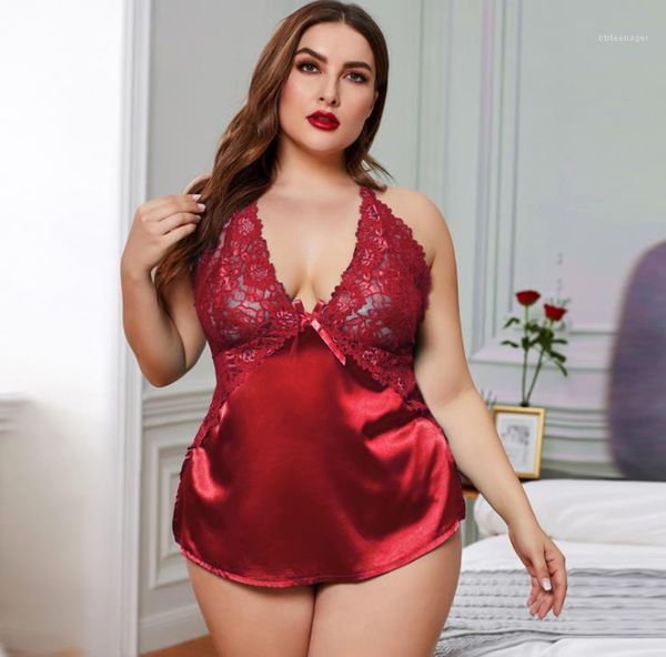 

v-neck camisole pajama sets summer home clothing sleeveless lace plus size sleepwear panelled womens designer underwear, Black;red