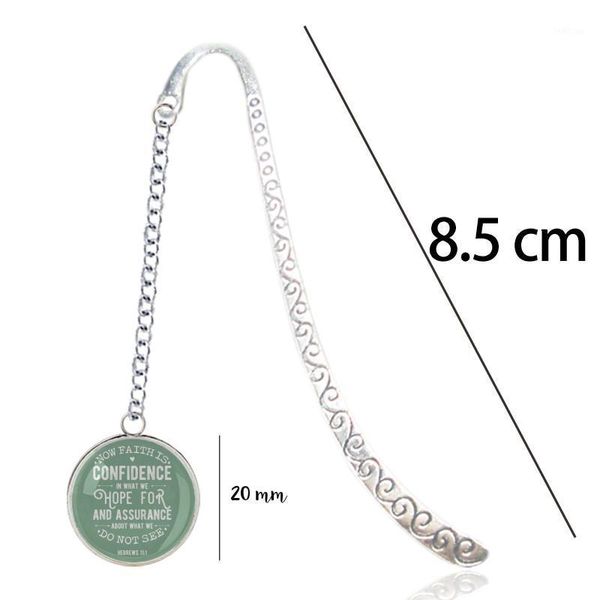 

faith hebrews 11:1 bookmark for notebook book bible quote verse prayer inspirational scripture pendant spiritual book marque1
